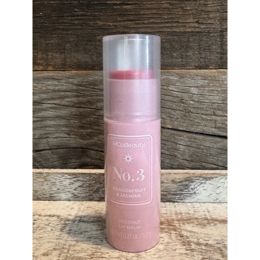 MCoBeauty Coconut Lip Balm No.3 – Dragonfruit & Jasmine‎ 0.21oz
